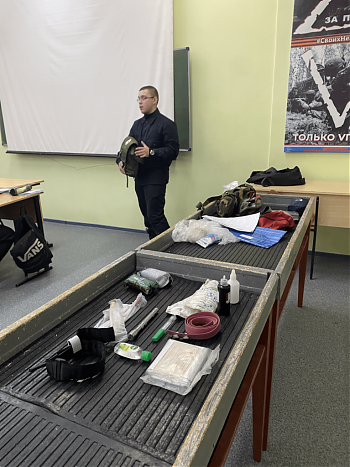 ДВФ ВАВТ - «Мастер-класс с курсантами ВУЦ по тактической медицине»