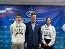 Почетный гость в здании Филиала.