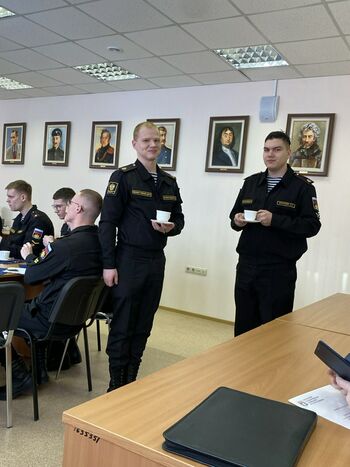 ДВФ ВАВТ - День защитника Отечества в Военном учебном центре